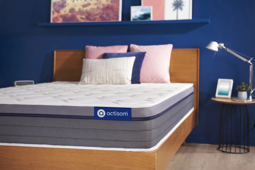 Matelas 70x190 cm Ressorts ensachés et Mémoire de forme - Actiflex Zen