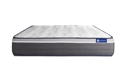 Matelas 160x220 cm Ressorts ensachés et Mémoire de forme - Actiflex Plus