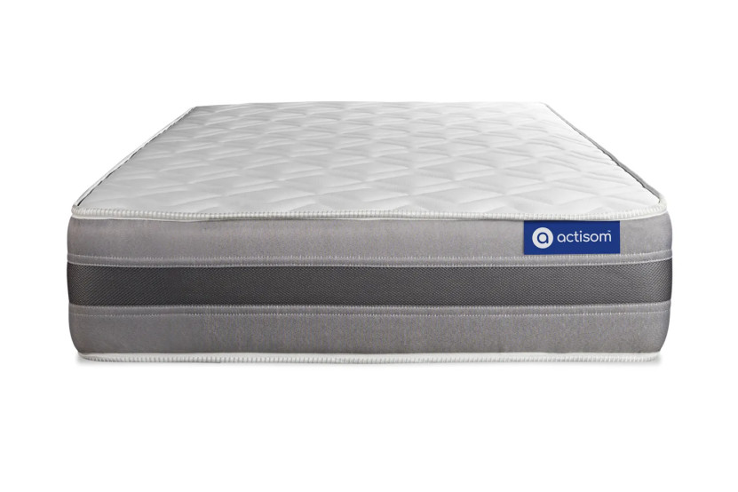 Matelas 100x200 cm Ressorts ensachés et Mémoire de forme - Actiflex Relax