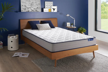 Matelas 133x182 cm Ressorts ensachés et Mémoire de forme - Actiflex Form
