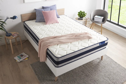 Matelas 75x190 cm Latex et mémoire de forme - Actilatex Ergo