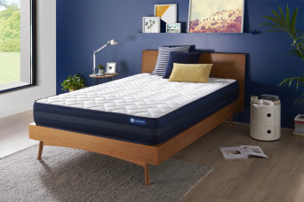 Matelas 140x190 cm Ressorts ensachés et Mémoire de forme - Actiflex Tech