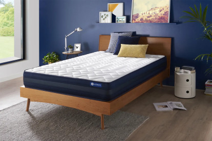 Matelas 140x190 cm Ressorts ensachés et Mémoire de forme - Actiflex Tech