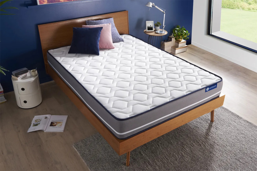 Matelas 100x220 cm Ressorts ensachés - Actiflex Pur