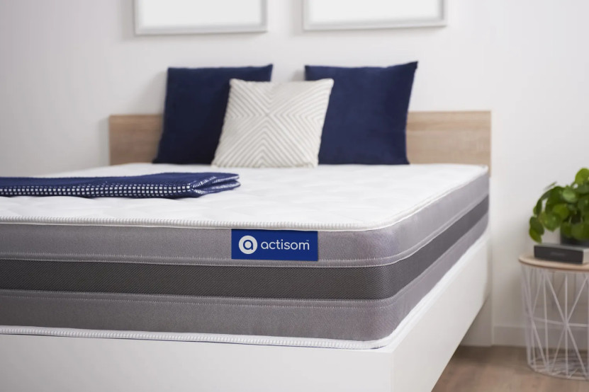 Matelas 100x210 cm Latex et mémoire de forme - Actilatex Relax
