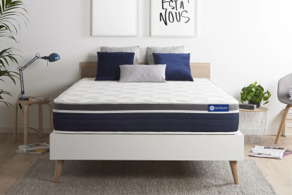 Matelas 130x200 cm Latex et mémoire de forme - Actilatex Confort