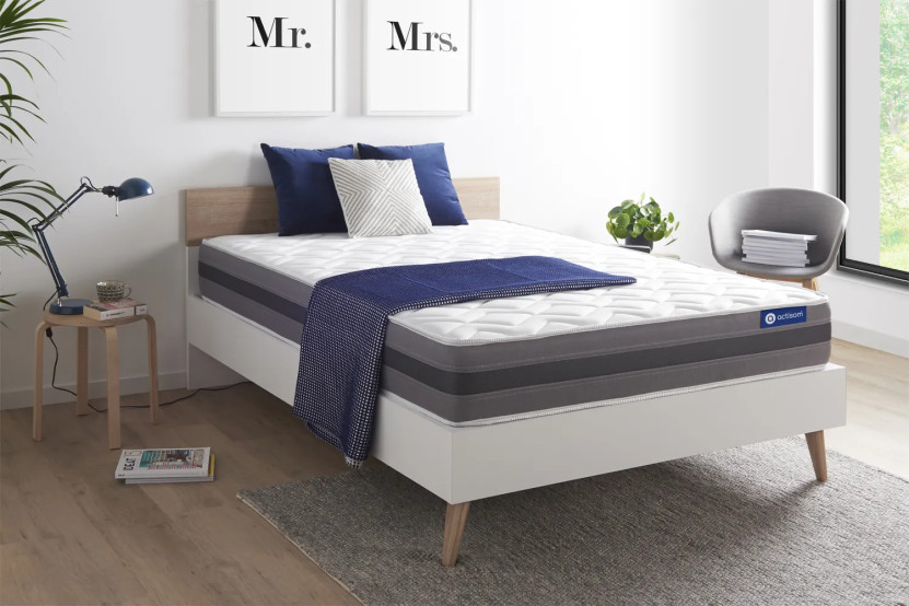 Matelas 180x210 cm Latex et mémoire de forme - Actilatex Relax