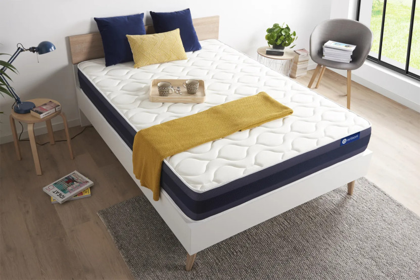 Matelas 90x220 cm Latex et mémoire de forme - Actilatex Morpho