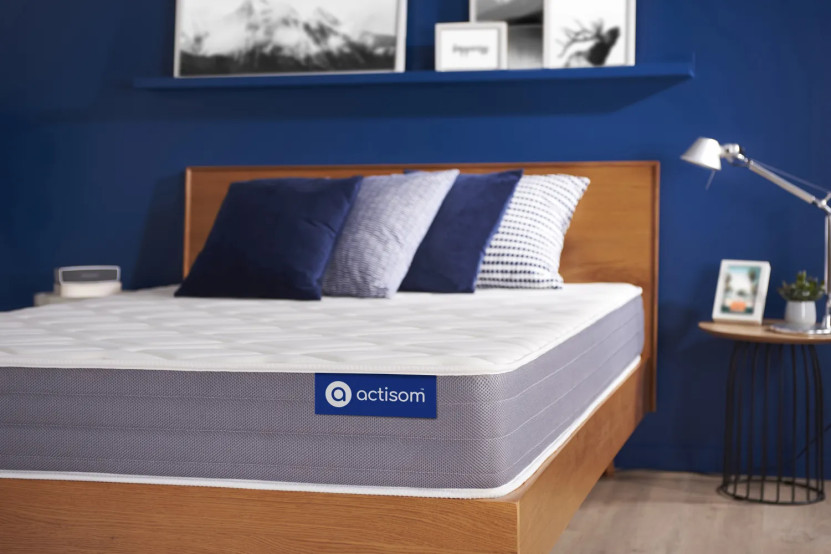 Matelas 120x190 cm Ressorts ensachés et Mémoire de forme - Actiflex Dream