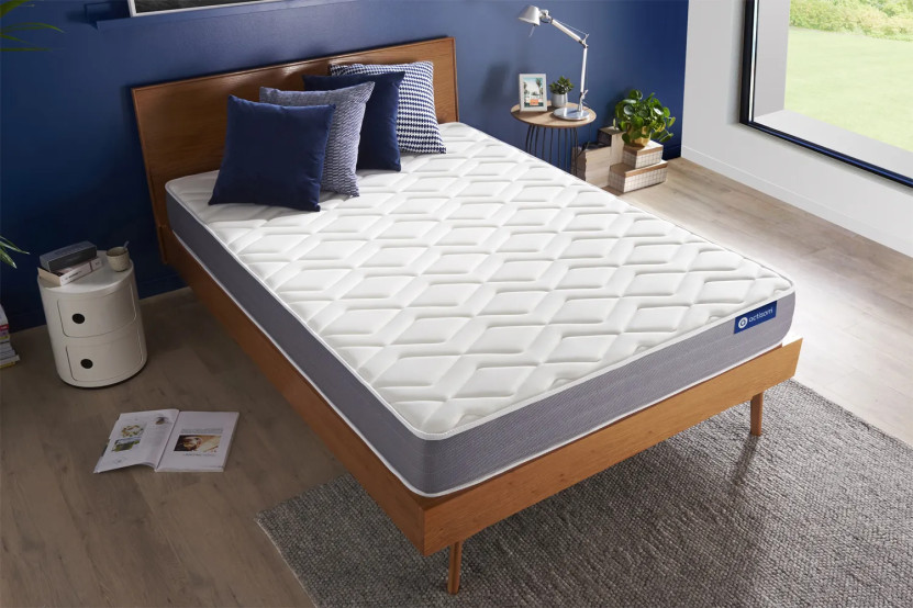 Matelas 130x210 cm Ressorts ensachés et Mémoire de forme - Actiflex Dream