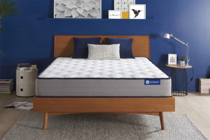 Matelas 160x220 cm Ressorts ensachés et Mémoire de forme - Actiflex Form