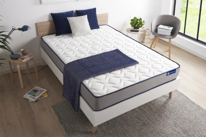 Matelas 135x190 cm Latex et mémoire de forme - Actilatex Form