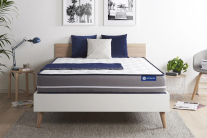 Matelas 150x195 cm Latex et mémoire de forme - Actilatex Pur
