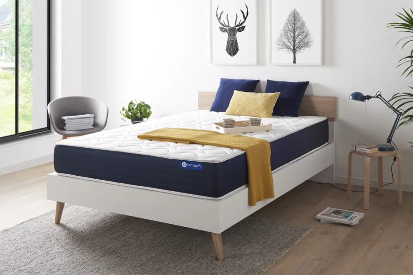 Matelas 140x200 cm Latex et mémoire de forme - Actilatex Sleep