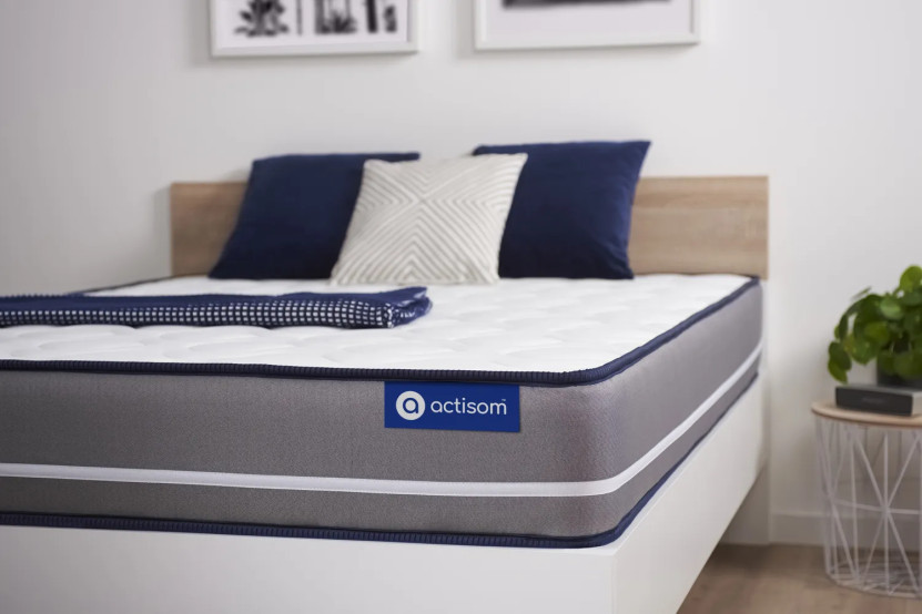 Matelas 90x210 cm Latex et mémoire de forme - Actilatex Pur