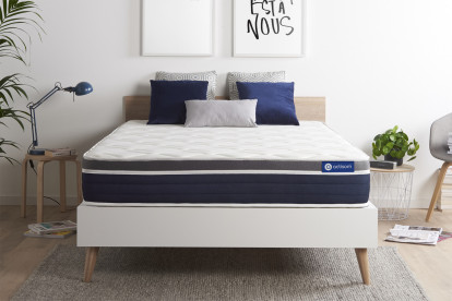Matelas 130x220 cm Latex et mémoire de forme - Actilatex Confort