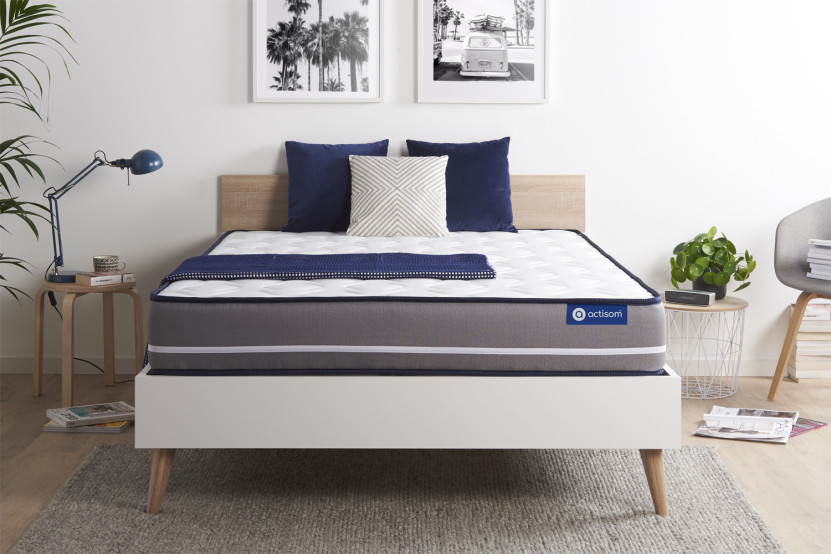 Matelas 180x210 cm Latex et mémoire de forme - Actilatex Pur