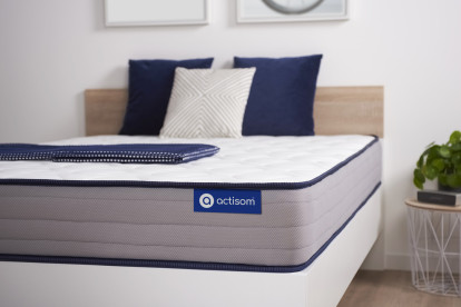 Matelas 80x200 cm Latex et mémoire de forme - Actilatex Form