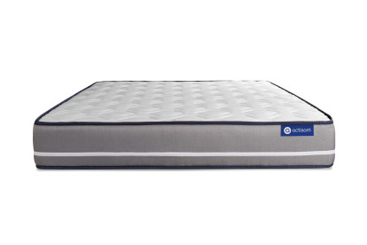 Matelas 133x183 cm Latex et mémoire de forme - Actilatex Pur