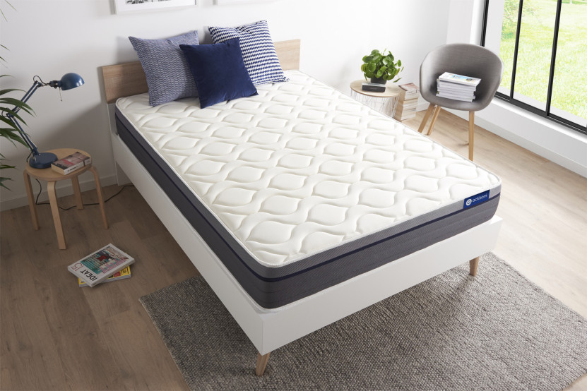 Matelas 100x210 cm Latex et mémoire de forme - Actilatex Zen