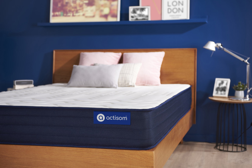 Matelas 100x200 cm Ressorts ensachés et Mémoire de forme - Actiflex Life