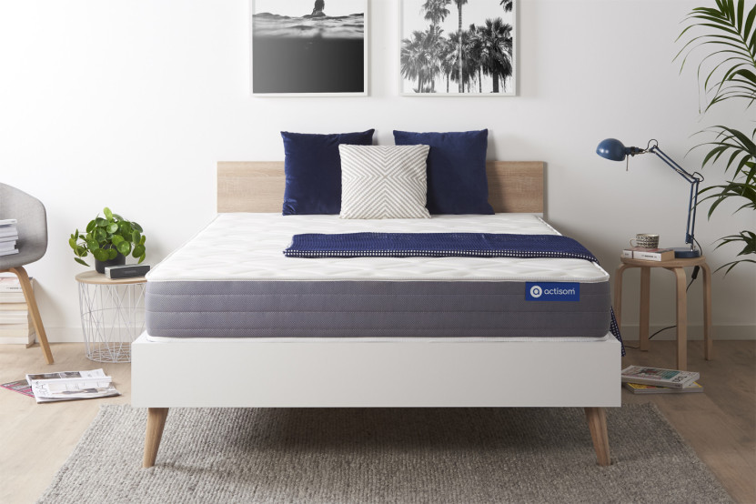 Matelas 130x200 cm Latex et mémoire de forme - Actilatex Dream