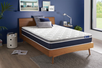 Matelas 160x195 cm Ressorts ensachés et Mémoire de forme - Actiflex Confort
