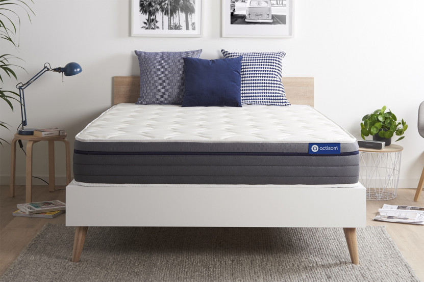 Matelas 140x190 cm Latex et mémoire de forme - Actilatex Zen