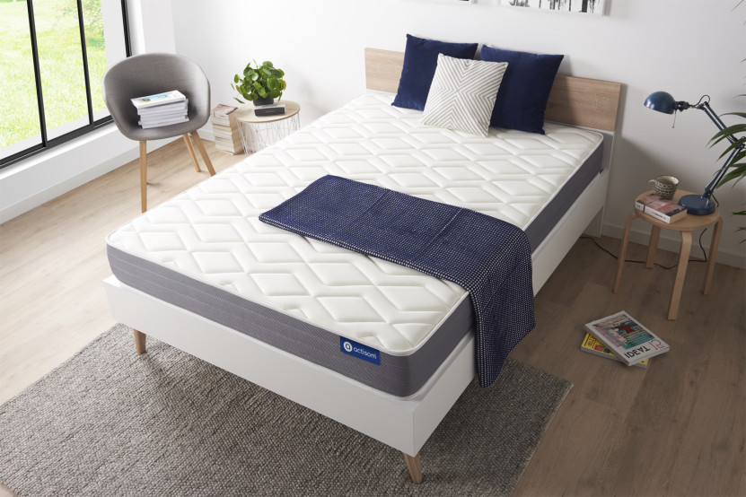 Matelas 200x200 cm Latex et mémoire de forme - Actilatex Dream
