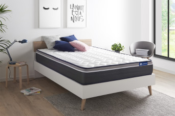 Matelas 140x190 cm Latex et mémoire de forme - Actilatex Plus