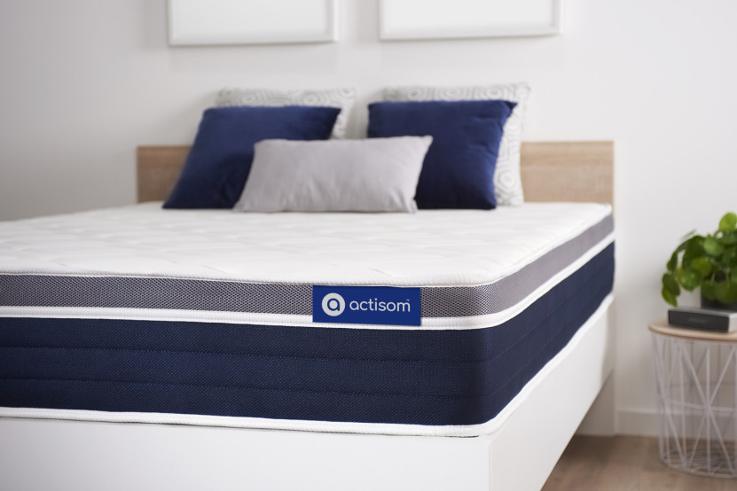 Matelas 100x210 cm Latex et mémoire de forme - Actilatex Confort