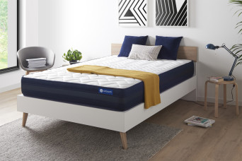Matelas 160x195 cm Latex et mémoire de forme - Actilatex Tech