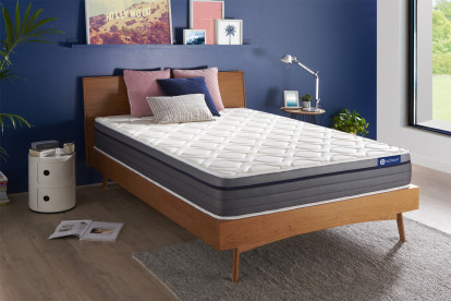 Matelas 135x200 cm Ressorts ensachés et Mémoire de forme - Actiflex Zen