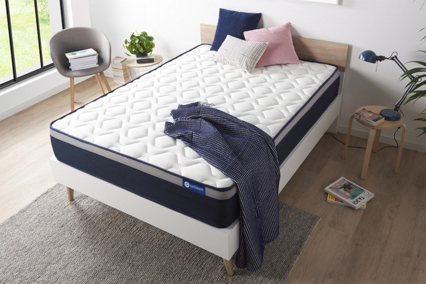 Matelas 90x220 cm Latex et mémoire de forme - Actilatex Max