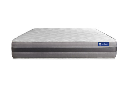 Matelas 160x195 cm Ressorts ensachés et Mémoire de forme - Actiflex Relax