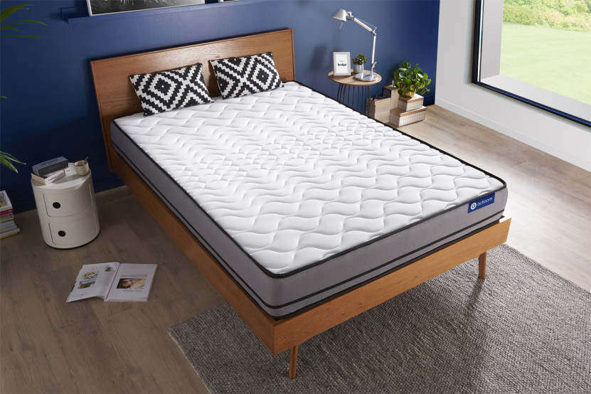 Matelas 100x220 cm Ressorts ensachés - Actiflex Night