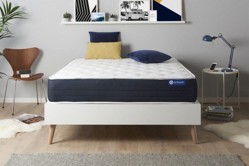 Matelas 130x190 cm Mémoire de forme - Actimemo Sleep
