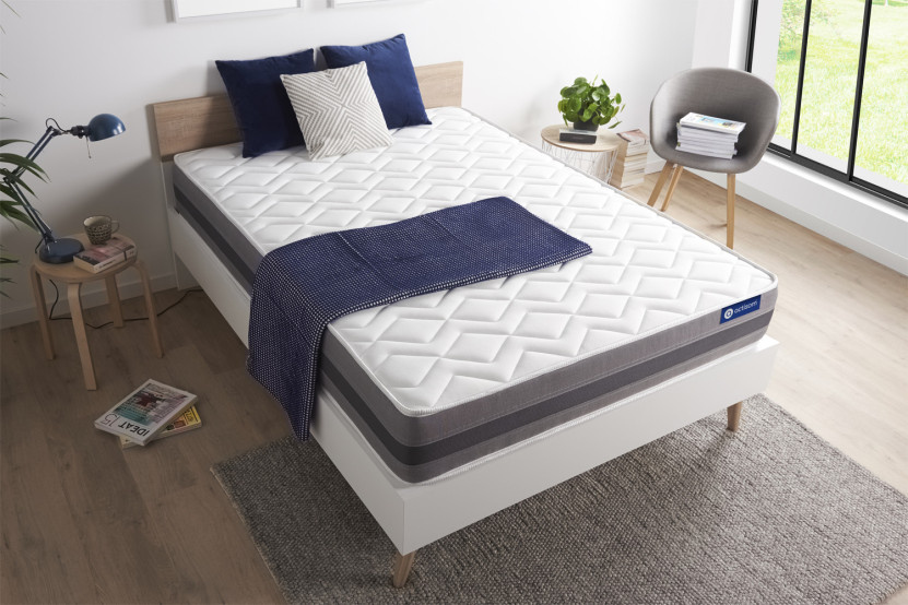 Matelas 160x195 cm Latex et mémoire de forme - Actilatex Relax