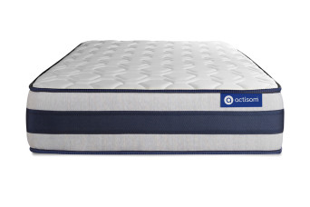Matelas 90x180 cm Ressorts ensachés et Mémoire de forme - Actiflex Ergo