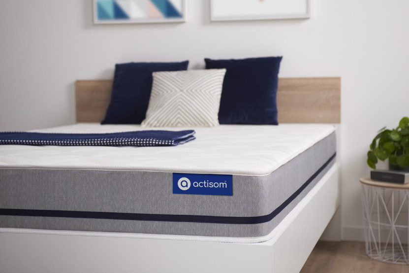 Matelas 120x200 cm Latex et mémoire de forme - Actilatex Soft