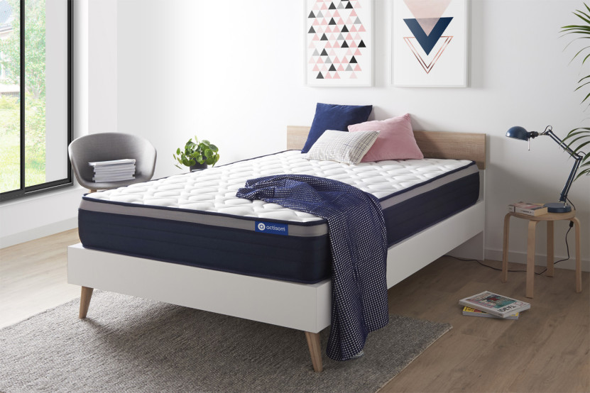 Matelas 140x190 cm Latex et mémoire de forme - Actilatex Max