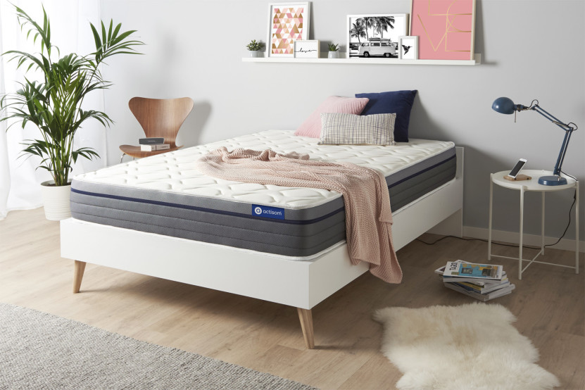 Matelas 135x190 cm Mémoire de forme - Actimemo Zen