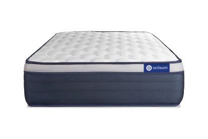 Ensemble Matelas Sommier 80x200 cm - Sommier Gris (en kit) - Actiflex Max