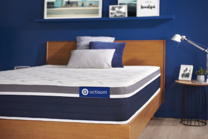 Matelas 70x190 cm Ressorts ensachés et Mémoire de forme - Actiflex Confort