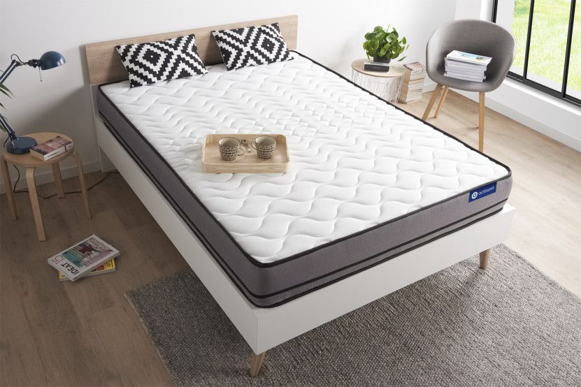 Matelas 120x210 cm Latex et mémoire de forme - Actilatex Night