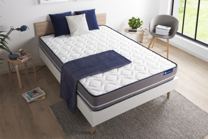 Matelas 180x210 cm Latex et mémoire de forme - Actilatex Pur